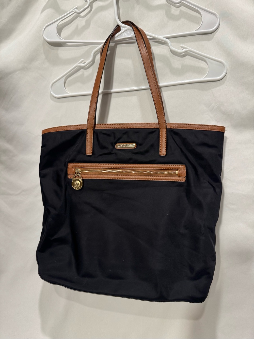 Michael Kors Kempton Black Nylon Tote